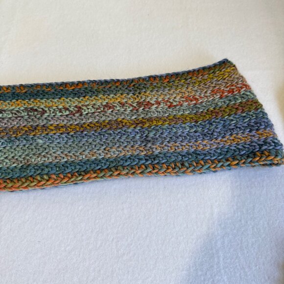 HANDMADE Crochet Moss Stitch Infinity Scarf NWT One of a Kind - Picture 8 of 12